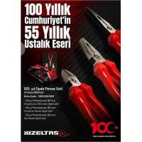 İzeltaş 13000005511 100.Yıl 160 mm Opak Pense Seti 3 Parça