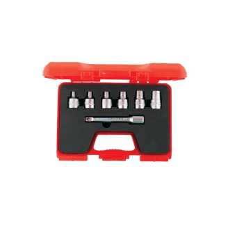 İzeltaş 1113 00 6007 1/2'' Star (Torx®) Lokma Anahtar Takımı 7 Parça