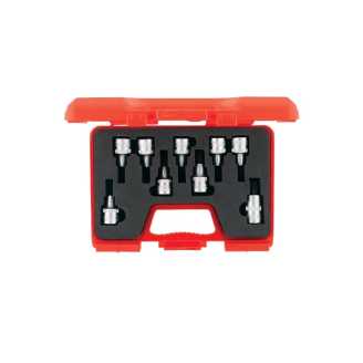 İzeltaş 1113 00 6009 1/2'' Lokmalı Star (Torx®) Uç Takımı 9 Parça