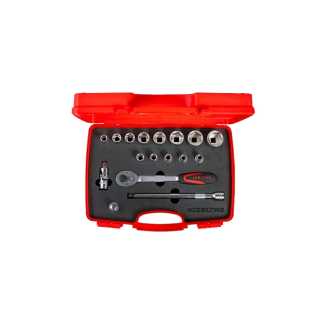 İzeltaş 1113002017 1/2" Altı Köşe Lokma Anahtar Takımı 17 Parça