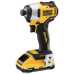 Dewalt DCF809L2T-QW 18V 3Ah Kompakt Kömürüz Akülü Darbeli Matkap