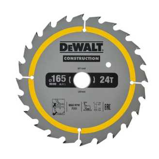 Dewalt DT1949 Daire Testere Bıçağı 165 x 20 mm