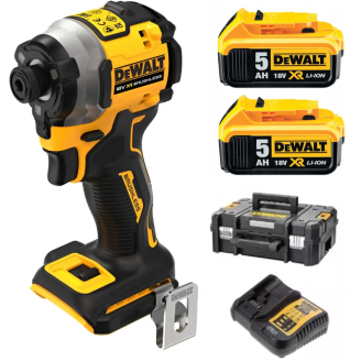 Dewalt DCF850P2T 18V 5.0AH Li-ion Kömürsüz Çift Akülü Darbeli Tornavida