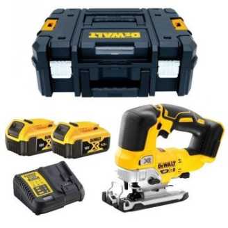 Dewalt DCS334P2 18V 5.0 Ah Çift Akülü Kömürsüz Dekupaj Testere Dewalt DCS334P2 18V 5.0 Ah Çift Akülü Kömürsüz Dekupaj Testere