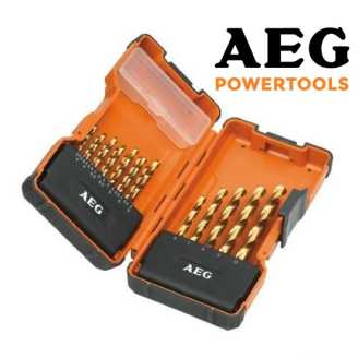 AEG 4932352245 Powerset HSS-G TiN metal matkap ucu, 19 Parça