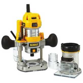 Dewalt D26204K El Frezesi + 2 Adet Hassas Ayarlı Paralel Kesme Kılavuzu