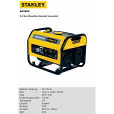 Stanley SG2200 2.2 KWA Benzinli Jeneratör