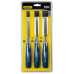 Stanley 0-16-128 İskarpela Seti Klasik Mavi Seri 3 Parça